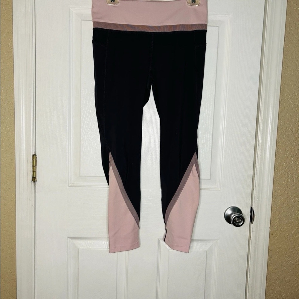Tangerine Women's Activewear Pants Grey And Pink Size L